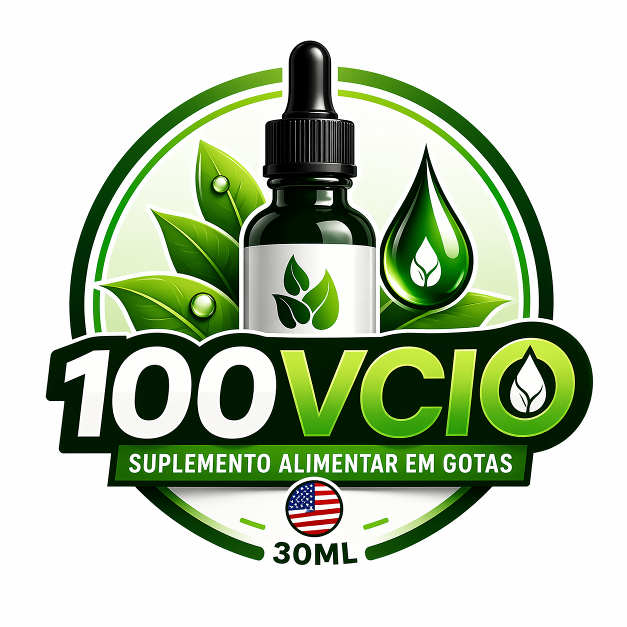 Frasco de 100VCIO suplemento natural